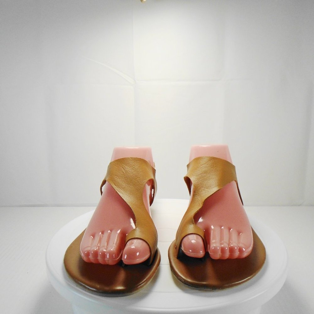 Pink Lady Tan Thong Sandals